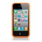 Бампер для iPhone 4G/4S оранжевый