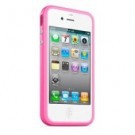 Бампер для iPhone 4G/4S розовый
