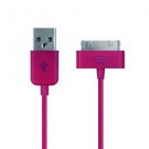 USB кабель iPhone/iPad/iPod (розовый)