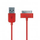 USB кабель iPhone/iPad/iPod (красный)